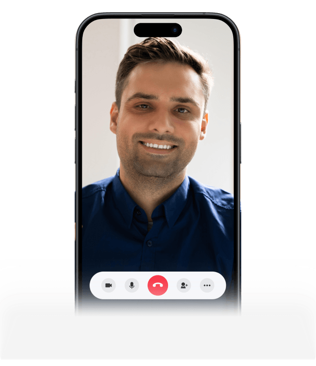 Videollamada con tu equipo médico